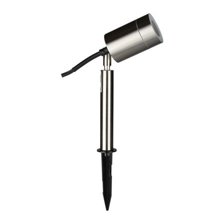 Reflektor zahradní lampy GU10 IP44 Nastavitelný Stříbrný VT-770 V-TAC