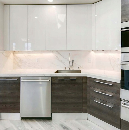 LED lišta na nábytek pod skříňovou lampu 2W 4500K 30cm s pohybovým senzorem stříbrná