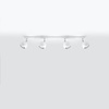 Svítidlo pro povrchovou montáž OCULARE 4L 4xGU10 Reflektor halogenový pohyblivý Minimalistický bílý SOLLUX