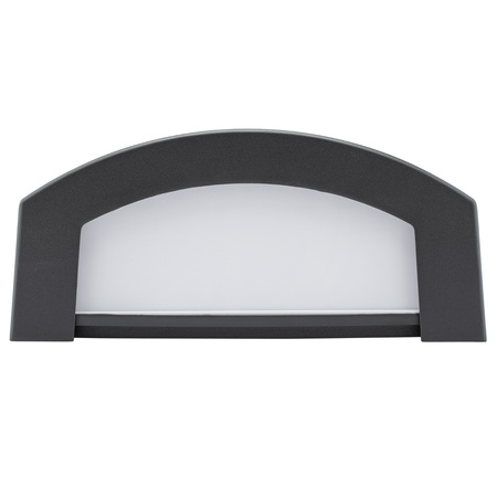 Zahradní nástěnné svítidlo. elevace. venkovní svítidlo E27. tmavě šedá IP54