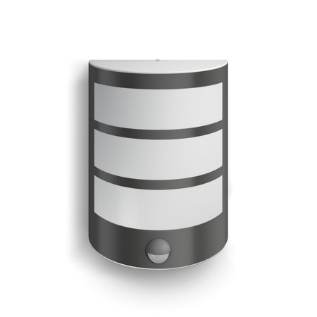 Zahradní lampa LED nástěnná lampa PYTHON IR myGarden 6W 2700K IP44 s pohybovým a soumrakovým senzorem černá PHILIPS