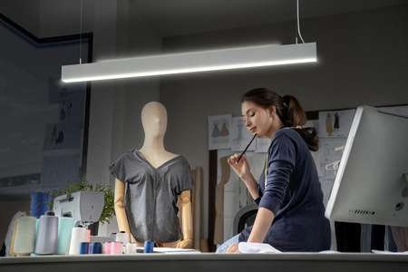 Lineární páskové svítidlo 42W 5000lm 4000K neutrální stmívatelné bílé kancelářské linky Ledvance