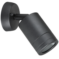 Zahradní nástěnné svítidlo LED bodové svítidlo GU10 OLIMP Movable Black 16cm - GOLDLUX (Polux)