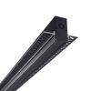 Kolejnice pro reflektory jednofázové černé LVM RECESSED TRACK 1M 10156 Nowodvorski