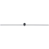 Nástěnné svítidlo LED 16W 630lm 4000lm Neutral Black Modern SPIN LED L 10622 Nowodvorski