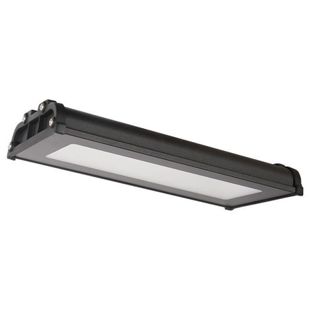 Průmyslová lineární LED lampa High Bay 100W 11000lm 5000 Cold 110° Black IP65 Masterled