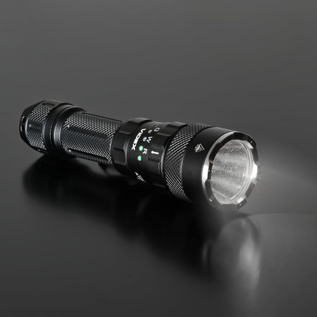 LED dobíjecí ruční svítilna 3 barvy světla 20W 2000lm 5000K černá IP68 Videx