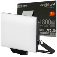 Reflektor LED Halogenový 20W 4000K 1800lm IP65 Ecolight