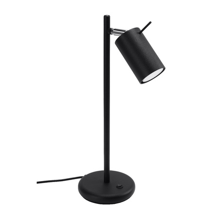 Pohyblivá stolní lampa RING GU10 černá SOLLUX