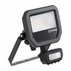 LED reflektor 8W 1100lm 3000K IP65 černý se senzorem pohybu LEDVANCE Floodlight