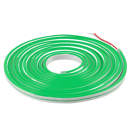 NEON Strip Flexibilní LED pásek 24V 30W Zelený IP65 12mm 5m