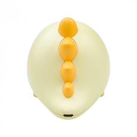 Dětský elektronický budík žlutý USB dobíjecí 1200mAh DINO MARY'S