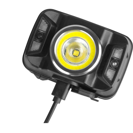 Dobíjecí LED čelovka s pohybovým senzorem XTE 5W + COB 10W VA0025 VAYOX