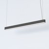 Závěsné svítidlo SOFT 7525 Nowodvorski Graphite 2xLED Tube T8 Ceiling 120x6 Modern