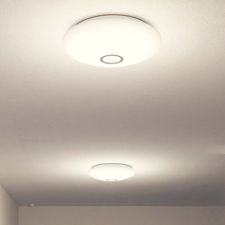 Plafond LED povrchová montáž MAUVE 6W 4000K 25cm kulatý se senzorem pohybu PHILIPS