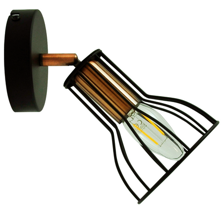 Nástěnné svítidlo NÁSTĚNNÉ SVÍTIDLO Spot Sofia 1xE14 GOLDLUX (Polux)