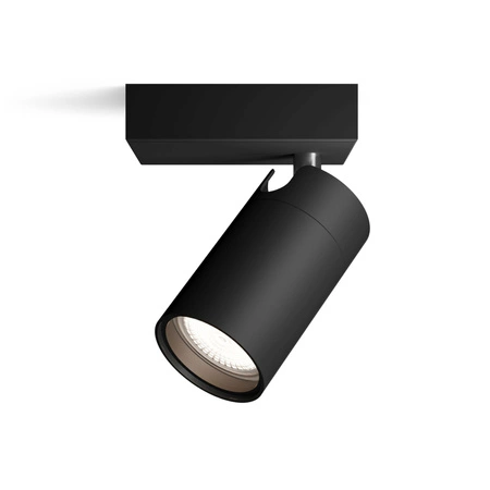 Nástěnné svítidlo GU10 IP44 černé Kosipo Philips