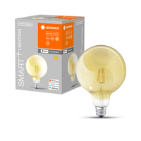 Dekorativní LED žárovka E27 G125 6W 680lm 2400K Teplá bílá SMART+ WiFi vlákno GLOBE Zlatá stmívatelná LEDVANCE