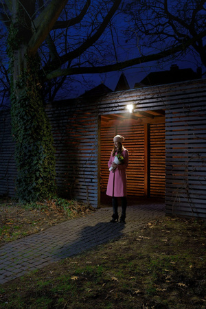 LED reflektor 27W 4000K IP55 White s detektorem pohybu LEDVANCE Floodlight Endura Pro