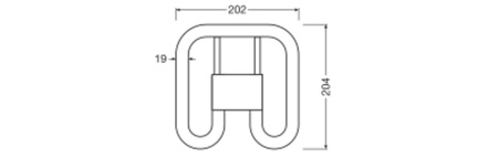 LED zářivka G8 13W = 28W 1500lm 4000K Neutrální 130° Dulux Ledvance