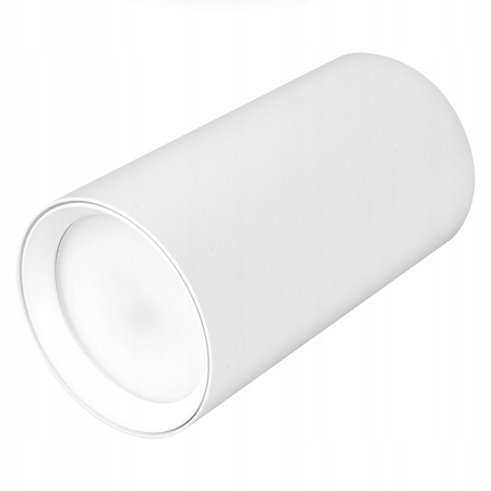 LED přisazené HALOGENOVÉ pevné kulaté stropní svítidlo GU10 bílé