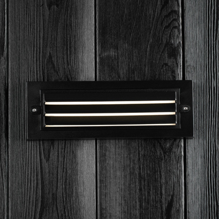 Zahradní nástěnné svítidlo Elevation LED nástěnné svítidlo 6W ČERNÁ POLA