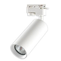 GU10 White Track Light Lampa pro třífázové koleje