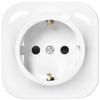 Jednoduchá Povrchová Schuko Zásuvka 2P+E Bílá TODO ORNO