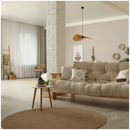 Bambusová dekorativní závěsná lampa E27 Verona Kobi