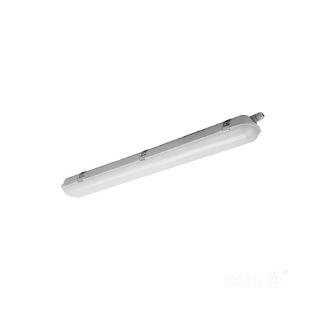 Hermetické svítidlo LED 20W 3000lm 4000K Neutrální IP65 IK08 Grey Nexforce Kobi