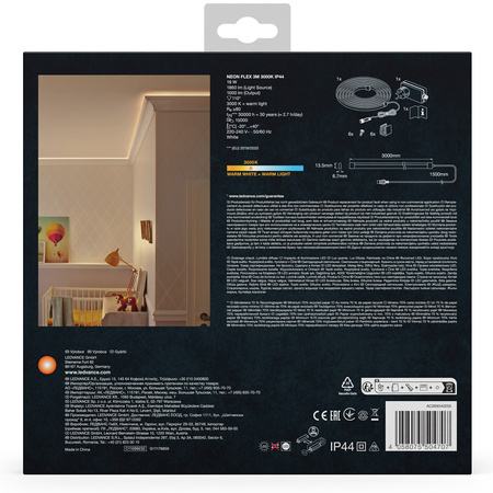 Dekorativní LED pásek 19W NEON Flex 3m IP44 LEDVANCE