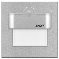 LED schodišťové svítidlo 1W modré 10V DC IP20 hliníkové TANGO se snímačem pohybu Skoff