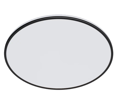 Plafond LED světlo pro povrchovou montáž OZZIET 36W 4000K 50cm černá kulatá PHILIPS