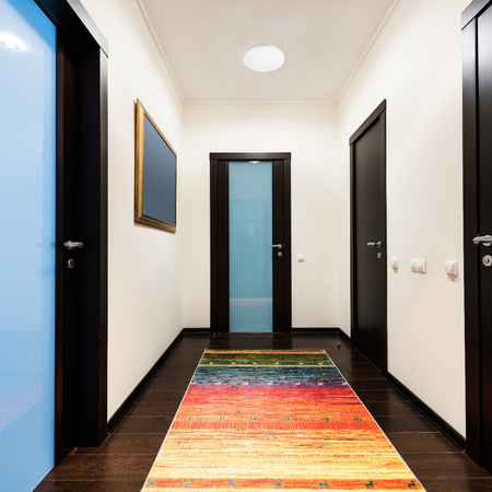 LED koupelnové stropní svítidlo ERIK 12W 4000K IP44 Mikrovlnný pohybový senzor