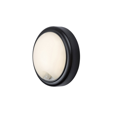 Zahradní lampa LED nástěnná lampa HITURA 15W 4000K IP54 stropní s pohybovým senzorem bílá a černá RABALUX