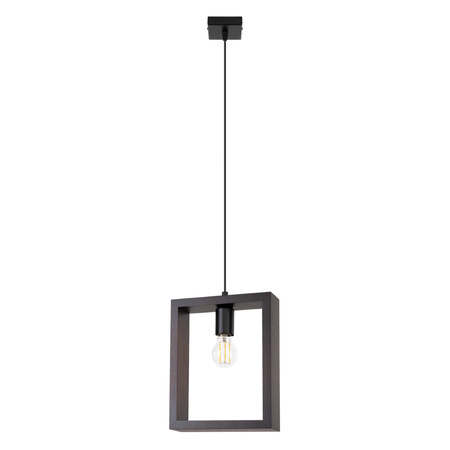 ARIES E27 Wenge Skandinávská závěsná lampa SOLLUX