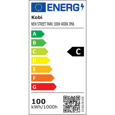 Park Street Lamp LED Silniční svítidlo New Street 100W 17000lm 4000K KOBI