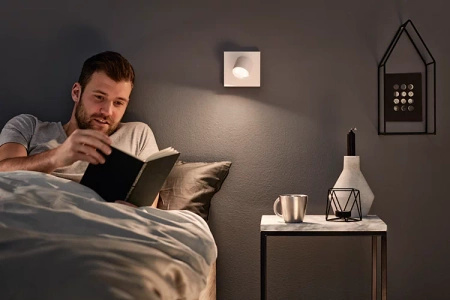 LED STAR stropní svítidlo 4,5W 2700K stmívatelné reflektorové svítidlo pohyblivé bílé PHILIPS