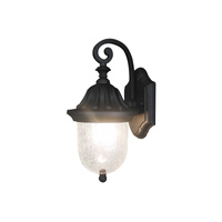 Zahradní lampa LED nástěnná lampa SYDNEY E27 Downlight Lucerna IP23 Černá RABALUX
