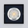 Zápustná montáž GU10 Halogenové zapuštěné bodové pletivo Black Square Kobi