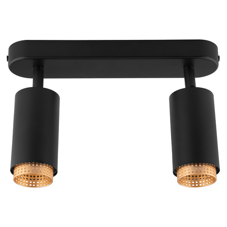 Reflektorové stropní svítidlo SPOT TUBA GU10 černé ELIGIS LUMILED