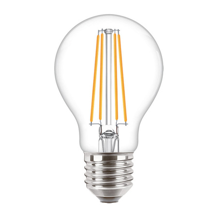 LED žárovka E27 A60 7W = 60W 806lm 2700K Teplá bílá FILAMENT PHILIPS