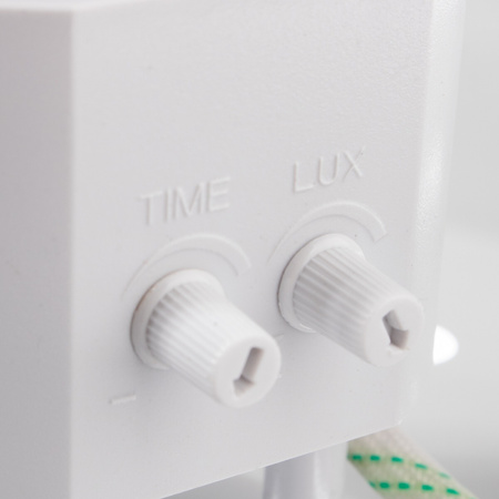 2x E27 Plafon LED Stropní svítidlo, snímač pohybu a soumraku DALLAS LUMILED