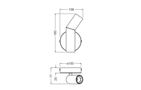 Dekorativní nástěnné svítidlo Povrchová nástěnná lampa E27 Vícebarevné Dekor Ledvance