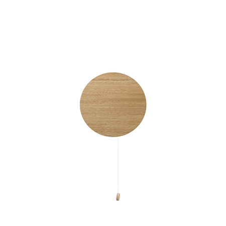 MINIMAL 9377 Nowodvorski Nástěnná lampa Hnědá G9 Nástěnná lampa Kulaté dřevo Minimalist