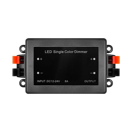 Stmívač pro LED pásky. Rádiový ovladač s RF dálkovým ovládáním 8A 12V