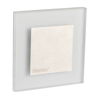 Schodišťové světlo LED 0,8W 14lm 4000K Neutral Square Silver Apus Kanlux