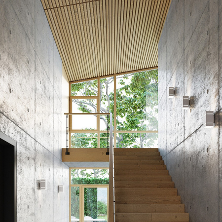 LED nástěnné svítidlo BLOCCO G9 Nástěnné svítidlo shora dolů Obdélníkové bílé SOLLUX