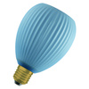 LED žárovka E27 Oval 3,5W 300lm 2700K Warm Decorative Blue Osram