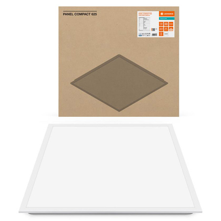 LED panelové stropní světlo 33W 3630lm 4000K neutrální bílá povrchová montáž bílá 62x62cm Compact Ledvance